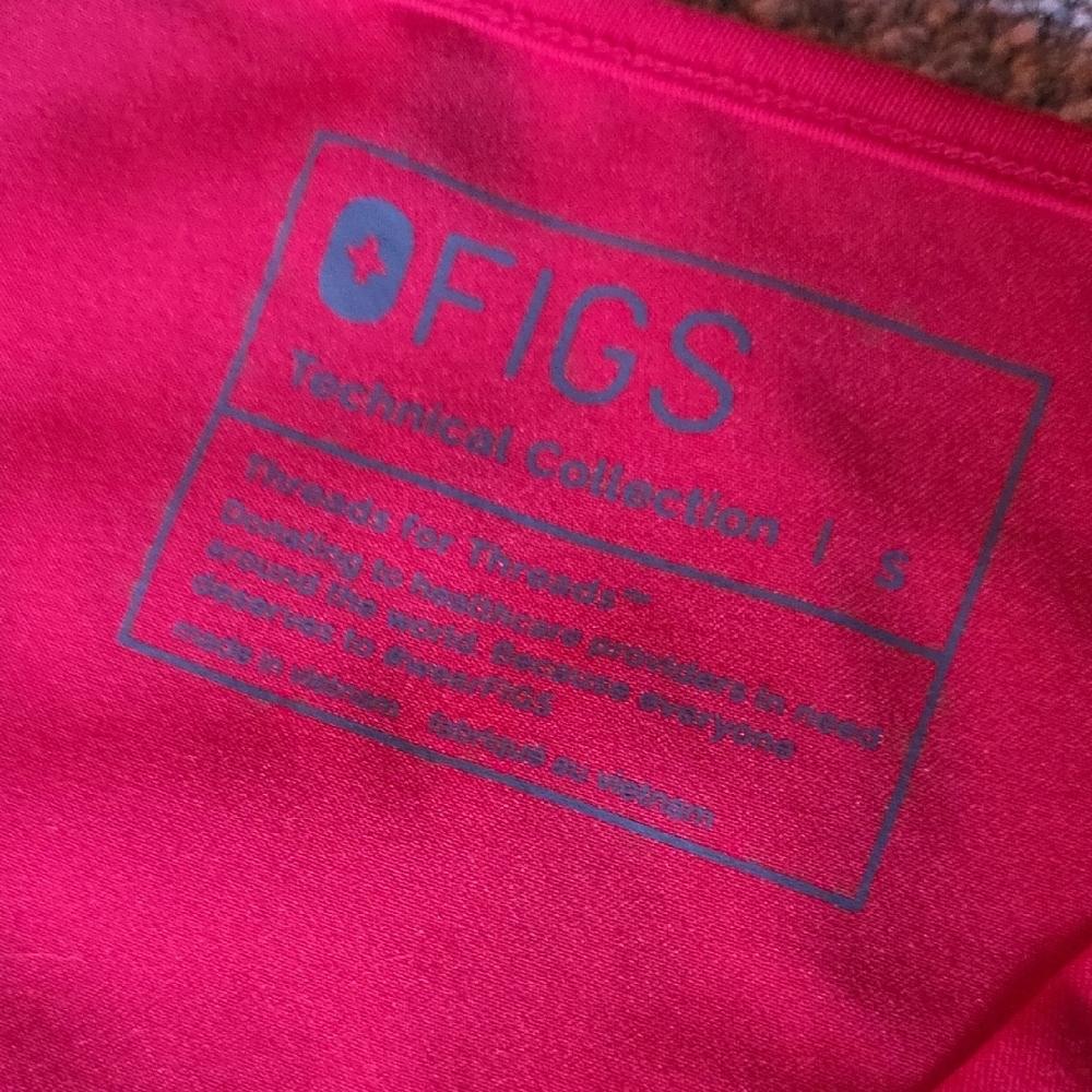 Red Scrub Set - Picture 2 of 5